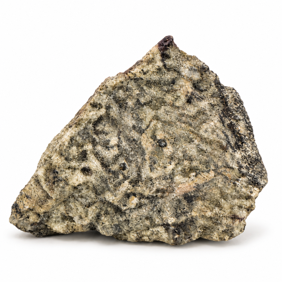 GeoFossils Willemite with Mangano Calcite Specimen 151 shown under natural light