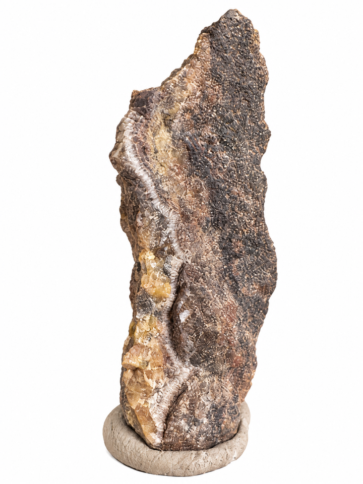 GeoFossils Willemite with Mangano Calcite Specimen 157 shown under natural light