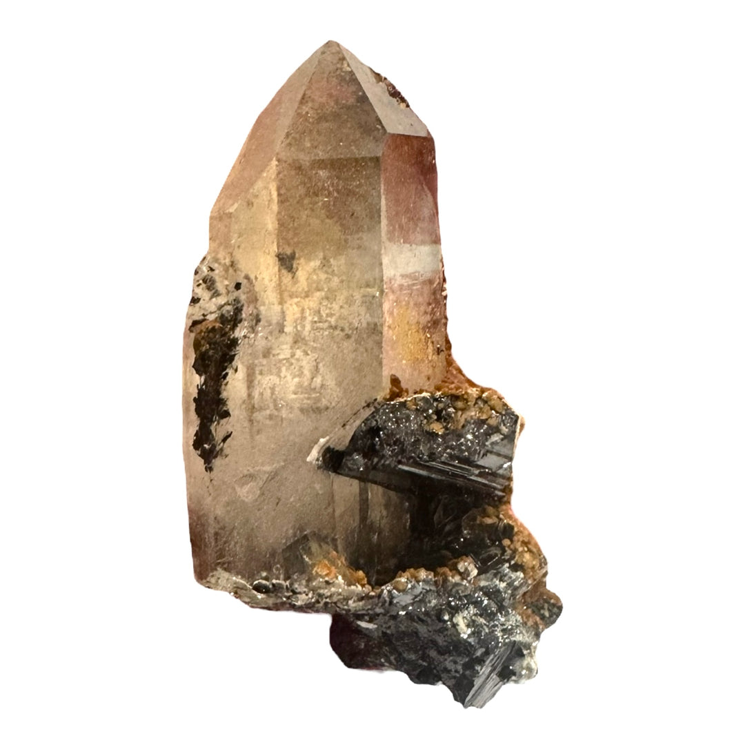 Natural Wolframite mineral specimen – rare tungsten ore crystal with metallic luster, perfect for collectors and geology enthusiasts.