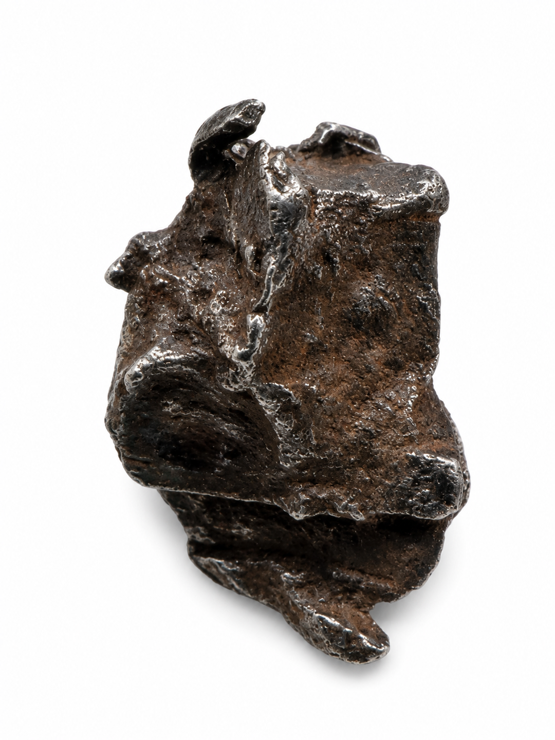 Raw Gibeon Iron Meteorite specimen supplied as the exact piece shown.