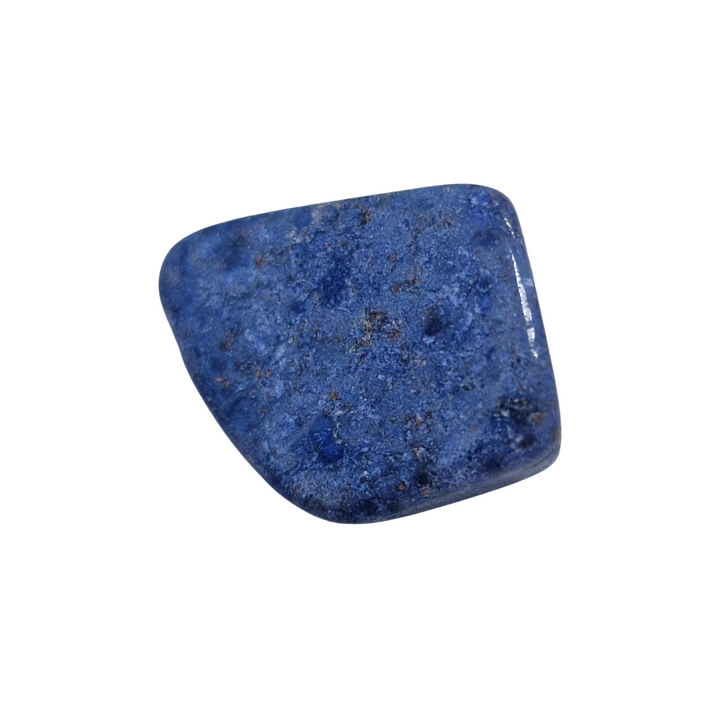 GeoFossils Dumortierite Tumble Stone – polished blue crystal for patience and mental clarity