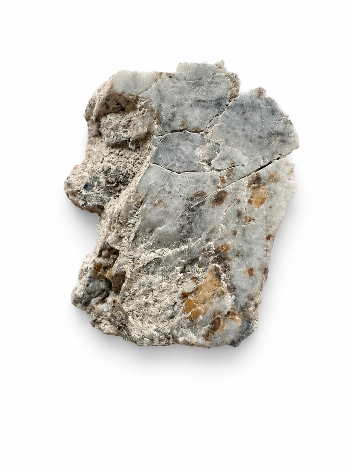 Exact Timimoun 003 stony meteorite specimen from Algeria showing its natural mineral characteristics.