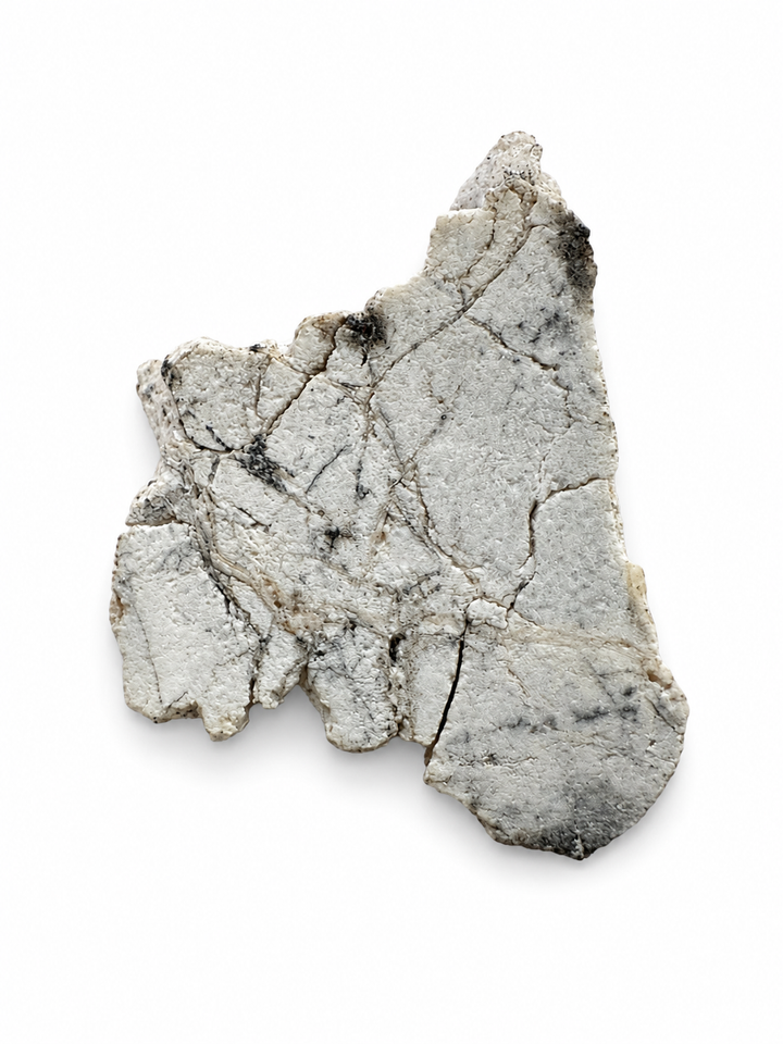 Exact Timimoun 003 Aubrite specimen showcasing its unique natural surface and mineralogical features.