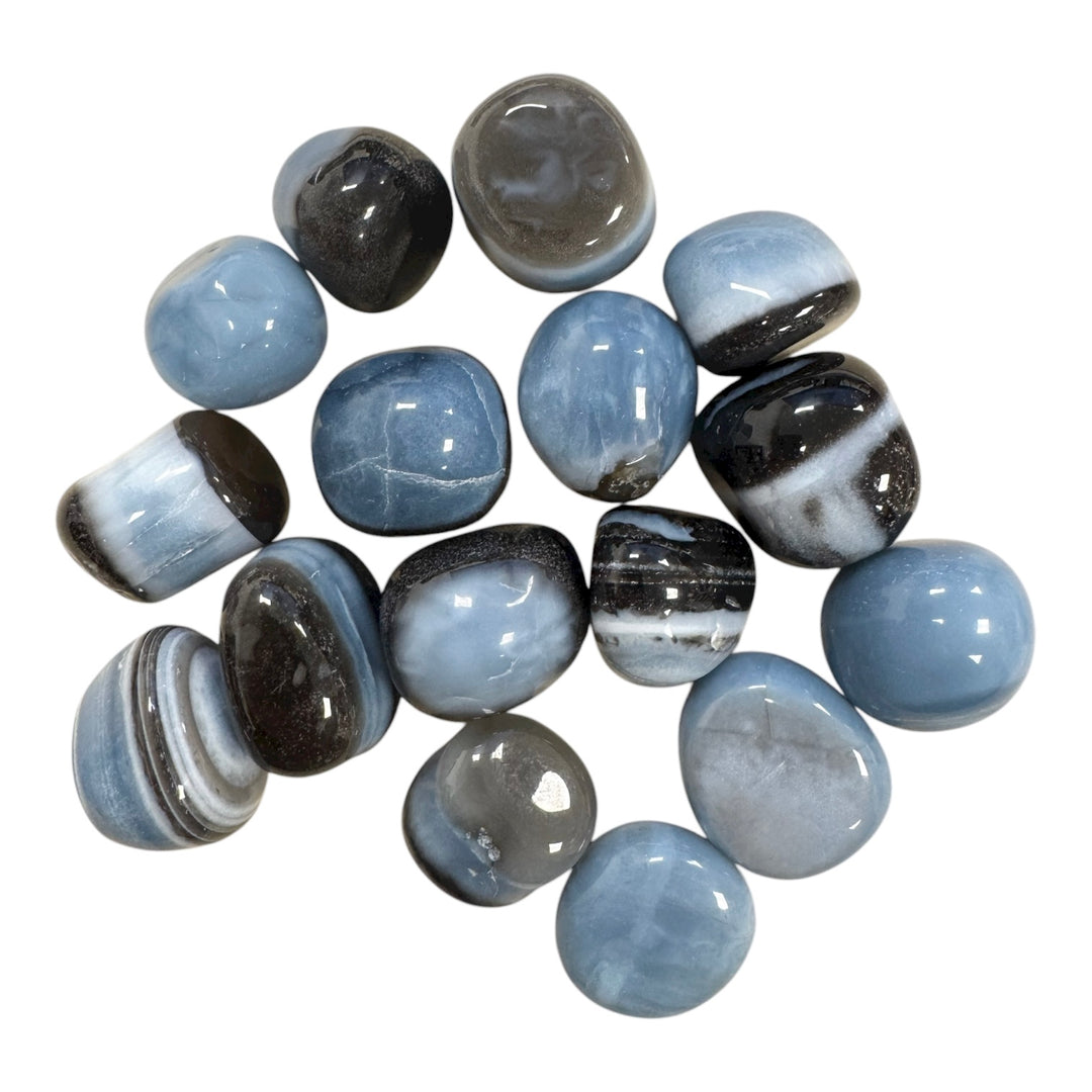 Owyhee Blue Opal Tumble Stone