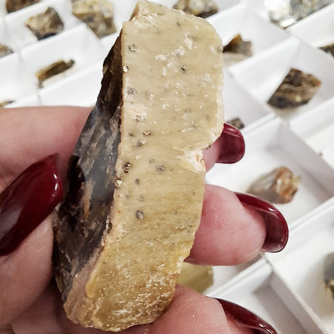 Siderite Mineral Specimen from Panasqueira Mine, Portugal