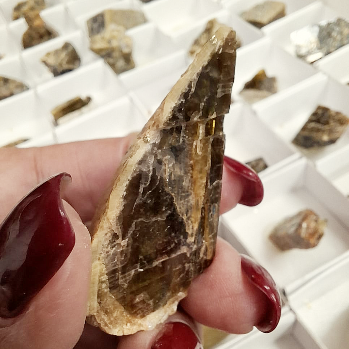 Siderite Mineral Specimen from Panasqueira Mine, Portugal