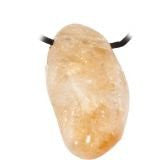 Citrine Drilled Tumble Stone