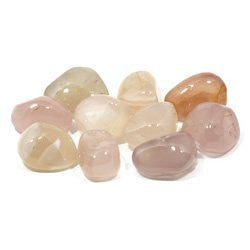 Pink Chalcedony Tumble Stone (20-25mm) 5 Pack