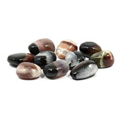 Sardonyx Tumble Stones (20-25mm) 5 Pack
