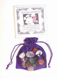 HEALING STONE SET IN GIFT BOX NEW 37156