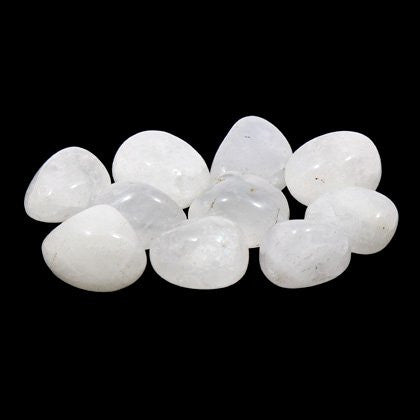 Milky Quartz Tumble Stone (20-25mm) Single Stone