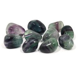 Rainbow Fluorite Polished Healing Crystal Tumble Stones