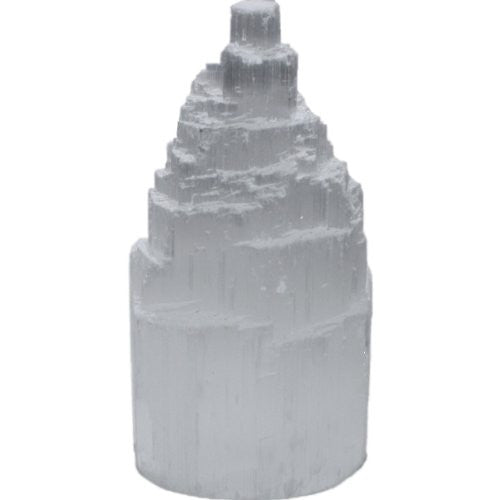 Selenite Tower 10cm