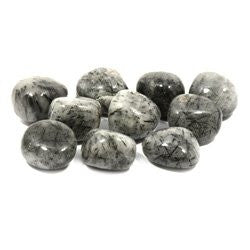 Tourmalinated Quartz Tumble Stones