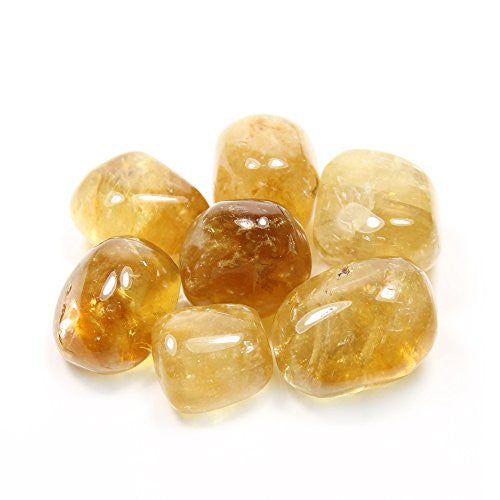 Honey Calcite Polished Healing Crystal Tumble Stone – polished tumble stone for crystal healing and meditation