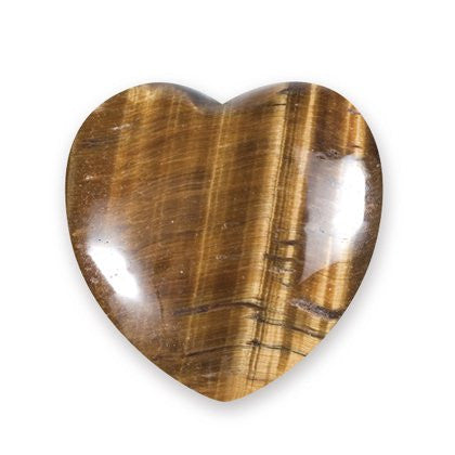 Tiger Eye Mini Crystal Heart 