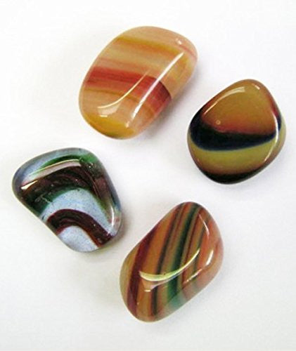 Multicoloured Obsidian Tumble Stone