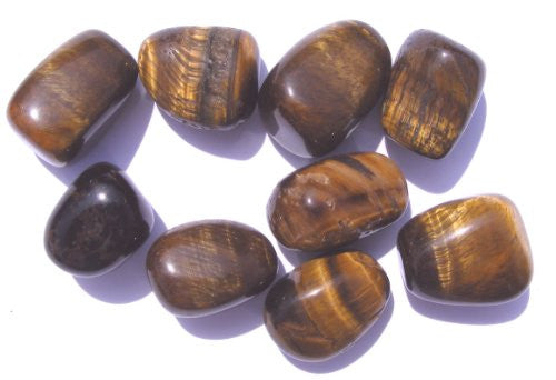 Tiger Eye Tumblestones - Large