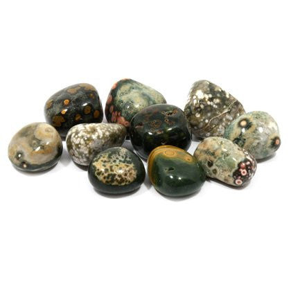 Ocean Jasper Tumble Stone (20-25mm) Single Stone