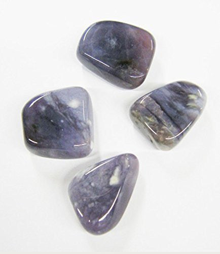 Lavender Opal Chalcedony Tumble Stone 20-25mm
