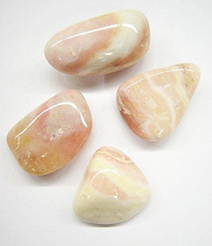 Ice Cream Opal Polished Healing Crystal Tumble Stone