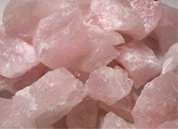 GeoFossils 1Kg Rough Rose Quartz Mineral