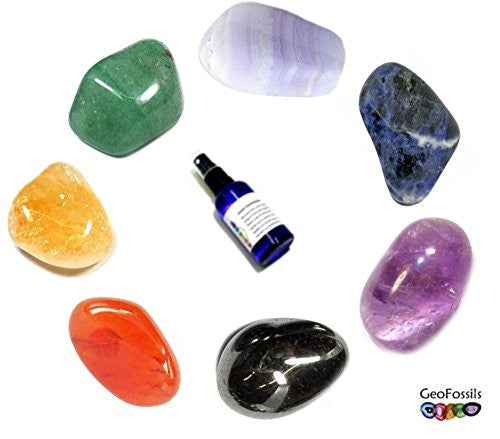 GeoFossils - Chakra Crystal Pack