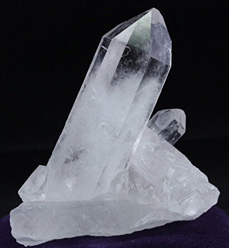 GeoFossils - CLEAR QUARTZ CRYSTAL CLUSTER 1st quality - Healing, Reiki,Energy Amplifer 15-24g