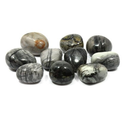 Picasso Jasper Tumble Stone (20-25mm) Single Stone