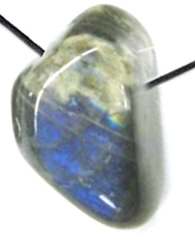 Labradorite (Canada) Drilled Tumble Stone