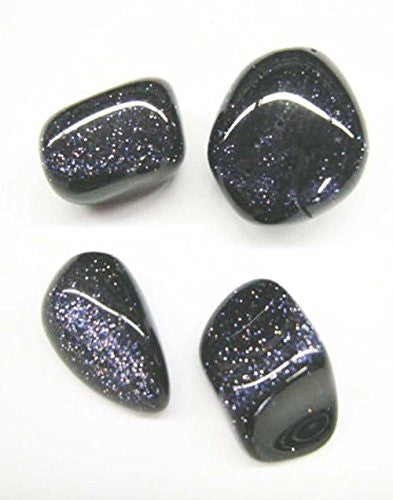 Blue Goldstone Polished Healing Crystal Tumble Stone
