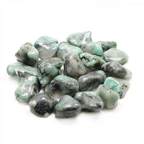Emerald Tumble Stone 20-25mm
