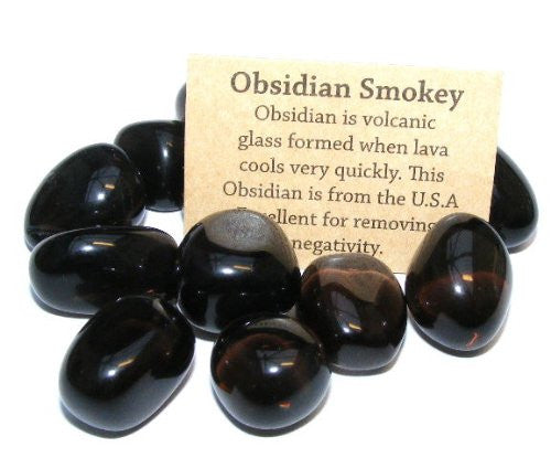 Smokey Obsidian Tumblestone