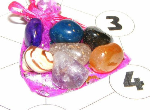 Gemstone Crystal Grid For Healing