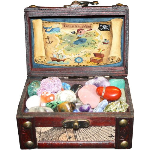 Pirate's Treasure Gemstone Chest