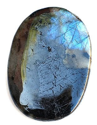 Labradorite Large Palm Stone - Aura Ascension Intuition