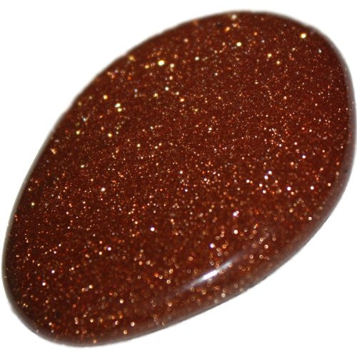 Goldstone Red Palm Stone