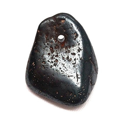 Drilled Magnetite Tumble Stone 20-25mm