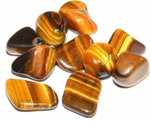 Tiger Eye Tumblestones - Medium