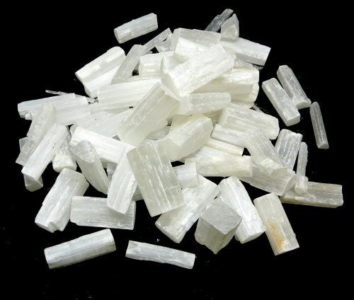Selenite Mineral Rough Selection Pack