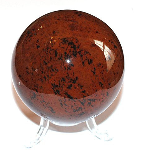 Crystal Ball - Sphere in Genuine Mahogany Obsidian crystal