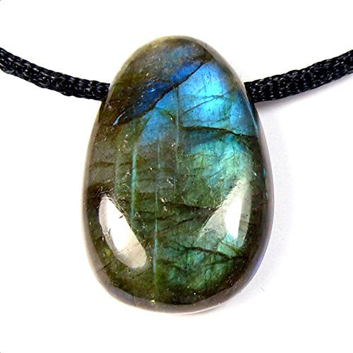 Labradorite Drilled Tumbled Stone