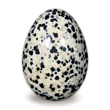 Dalmation Jasper Crystal Egg