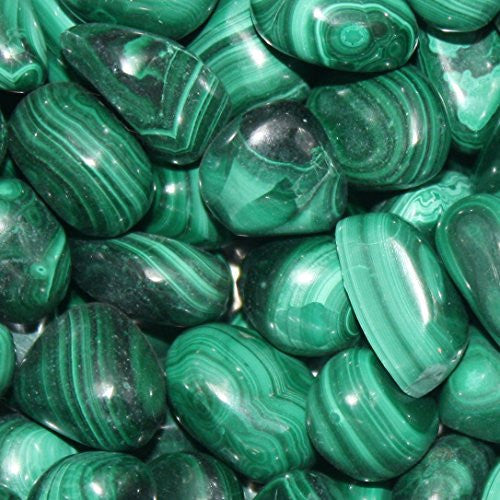 Malachite Tumble Stone 10-15mm 50grms