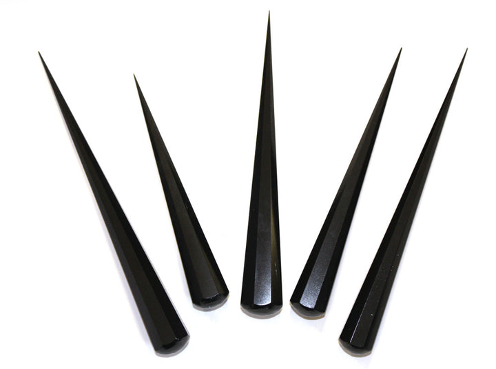 Black Tourmaline Pranic Healing Crystal Disintegrator Wand