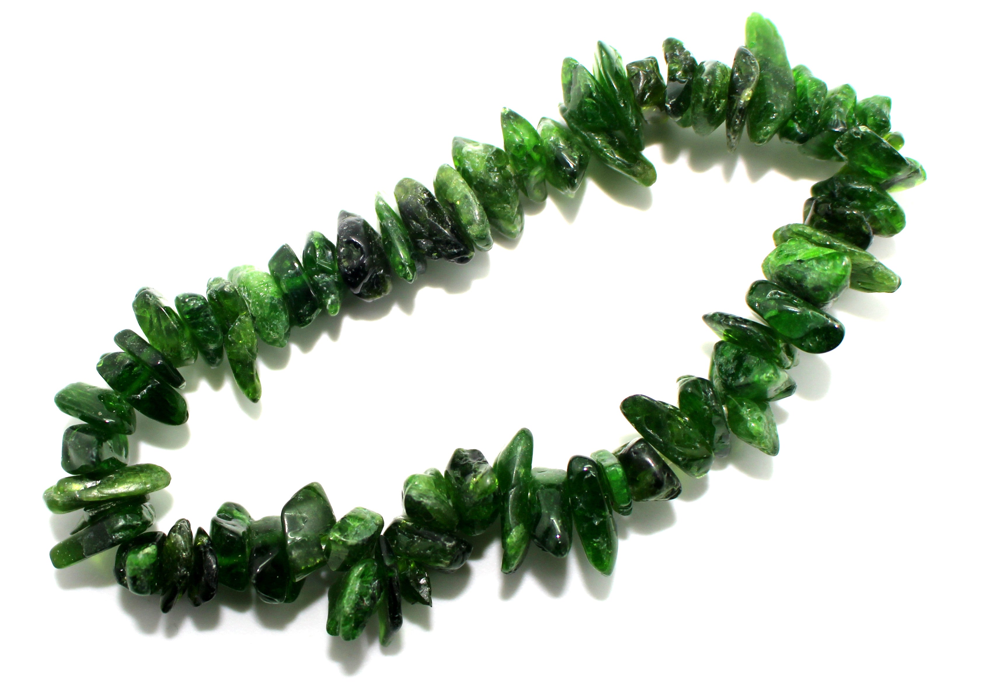 Chrome Diopside Gemchip Bracelet