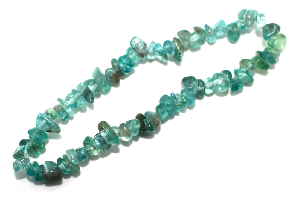 Neon Apatite Gemchip Bracelet