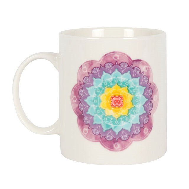 Watercolour Chakra Mandala Mug