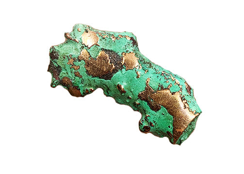 Copper Splash Mineral Specimen