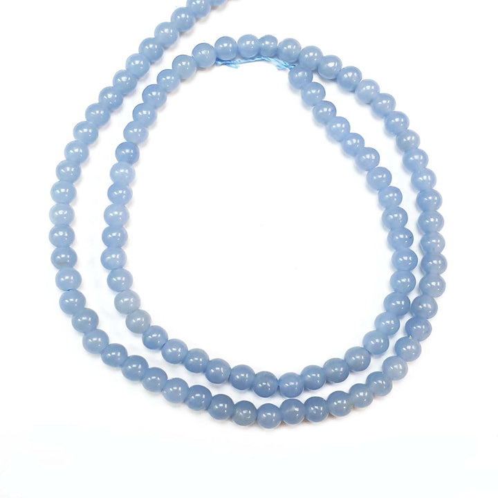 Angelite Round Beads